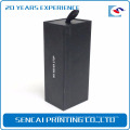 Sencai Custom luxury black sliding cardboard drawer packaging gift box